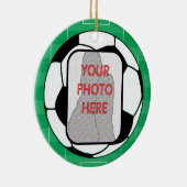  Photo Voetbal Award Keramisch Ornament (Rechts)