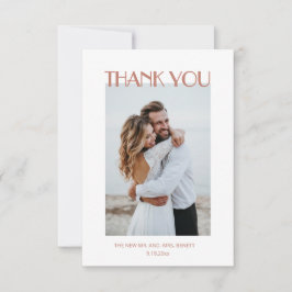 Photo | Watercolor Boho  Bedankkaart