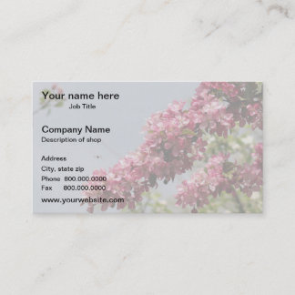 Photo Watermark Background template Business Card Visitekaartje