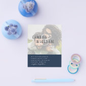 PHOTO Weddenschap Verloving Opslaan datum Flyer (Enkel)