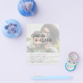 PHOTO Weddenschap Verloving Opslaan datum Flyer (Enkel)