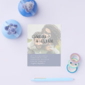 PHOTO Weddenschap Verloving Opslaan datum Flyer (Enkel)