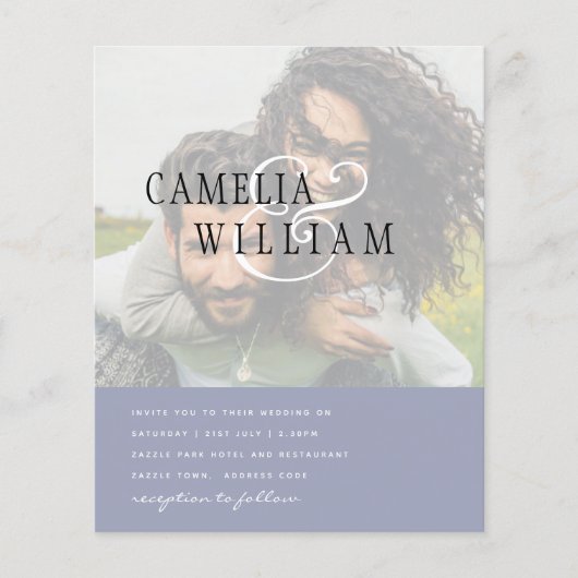 PHOTO Weddenschap Verloving Opslaan datum Flyer (Voorkant)