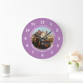 Photo Wedding Anniversary  Gift Wall  Large Clock Grote Klok (Huis)