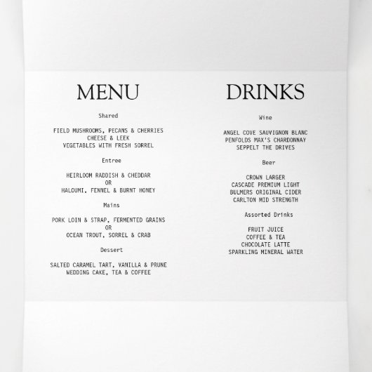 PHOTO WEDDING budget heeft uitnodiging gegeven. (Binnenkant midden)