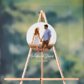 Photo Wedding Guest Signature Acryl Bord (Neutraal)