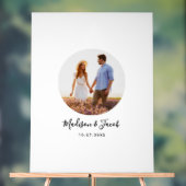 Photo Wedding Guest Signature Acryl Bord (Neutraal)