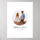 Photo Wedding Guest Signing Poster (Voorkant)
