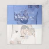 Photo Wedding Plaatskaartje (Buitenkant ongevouwen)