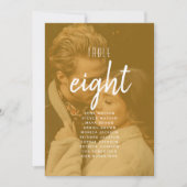 Photo Wedding Seating Chart (Voorkant)