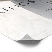 Photo wedding welcome sign, photo wedding welcome poster (Hoek)