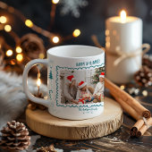 Photo Whimsical Quirky Doodle Holiday Koffiemok