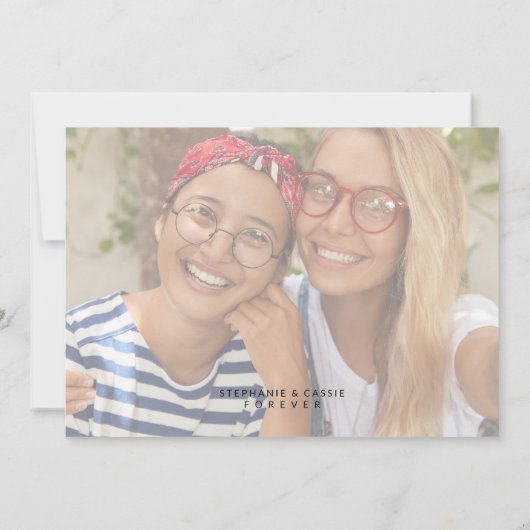 Photo Will You Be My Maid of Honor Navy Heart (Achterkant)