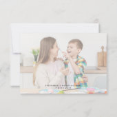 Photo Will You Be My Ring Bearer Red Heart (Achterkant)