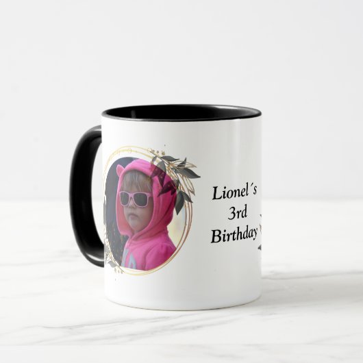 Photo with beautiful frame mok (Voorkant links)