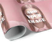 Photo Wrapping Paper Roll Uw Afbeelding toevoegen Cadeaupapier (Rol Hoek)