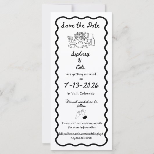 Photobooth slaat de datums op (Achterkant)