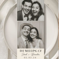 Photobooth Typografie Qrcode Bruiloft