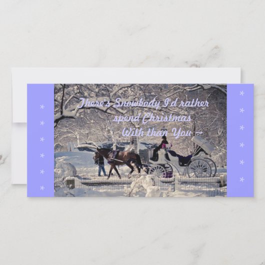Photocard Feestdagenkaart (Voorkant)