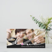 PHOTOCARD VAN VALENTIJN:: liefde waterscheiding 3L Feestdagenkaart (Staand voorkant)