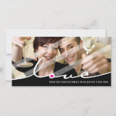 PHOTOCARD VAN VALENTIJN:: liefde waterscheiding 3L Feestdagenkaart (Voorkant)