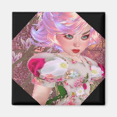 PhotoCorners Retro Magnet (Voorkant)