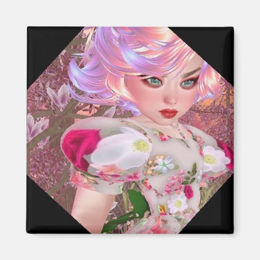 PhotoCorners Retro Magnet (Voorkant)