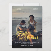 Photogenic wedding  kaart (Voorkant)