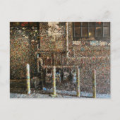 Photograph of the infamous Seattle gum wall Briefkaart (Voorkant)