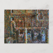 Photograph of the infamous Seattle gum wall Briefkaart (Voorkant)