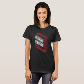 Photographer Assistant Job Title Appreciation Retr T-shirt (Voorkant volledig)