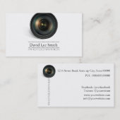 Photographer Business card Visitekaartje (Voorkant / Achterkant)