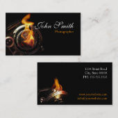 Photographer Business Cards Visitekaartje (Voorkant / Achterkant)