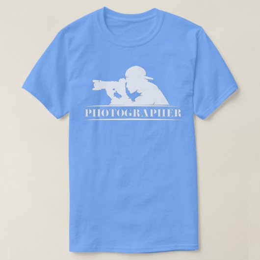 Photographer Camera Photography Photojournalist Le T-shirt (Design voorkant)