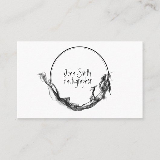 Photographer (fotografo videografo) visitekaartje (Voorkant)