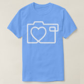 Photographer Lover Photography Cameraman Camera T  T-shirt (Design voorkant)