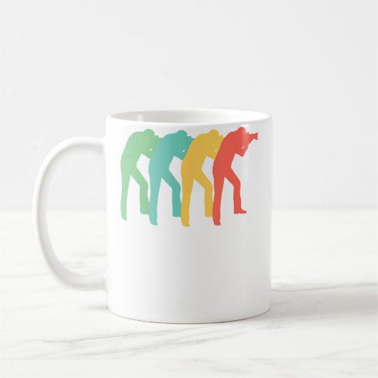 Photographer Retro Pop Art Photography Graphic Koffiemok (Links)