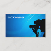 Photographer Simple Business Cards Visitekaartje (Voorkant)