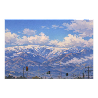 Photographic Landscape Art Edited (Better Quality) Foto Afdruk