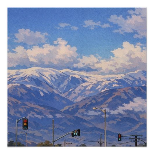 Photographic Landscape Art Edited (Better Quality) Perfect Poster (Voorkant)