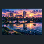 Photographic Landscape Art Edited (Better Quality) Poster<br><div class="desc">I took a photo a while ago, because of the bad quality I needed a little help of photo editing software</div>