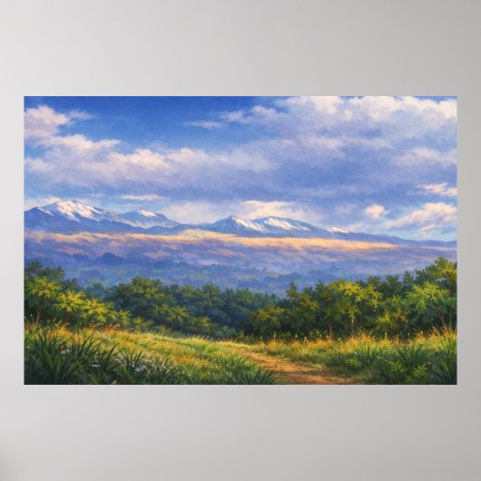 Photographic Landscape Art Edited (Better Quality) Poster (Voorkant)