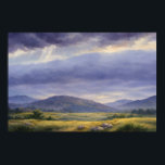 Photographic Landscape Art Edited (Better Quality) Poster<br><div class="desc">I took a photo a while ago, because of the bad quality I needed a little help of photo editing software</div>