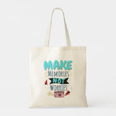 Photography Aesthetic Quote Tote Bag  (Achterkant)
