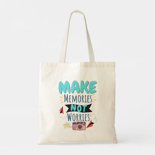 Photography Aesthetic Quote Tote Bag (Achterkant)