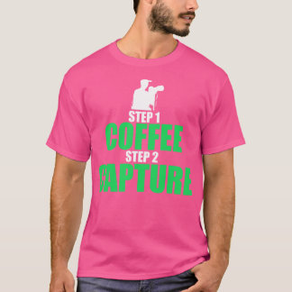 Photography Coffee T-shirt