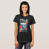 Photography  Life Blurry Camera DSLR Photographer T-shirt (Voorkant volledig)