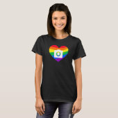 Photography Lover, Photographer Gift, Rainbow Came T-shirt (Voorkant volledig)