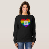 Photography Lover, Photographer Gift, Rainbow Came Trui (Voorkant volledig)