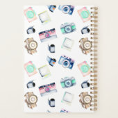 Photography planner Photo planner Cute cameras (Achterkant)